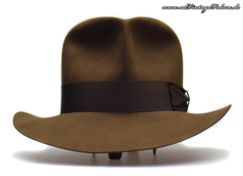 Raider Fedora Indiana Jones Hut Hat with Raiders Turn Front 6